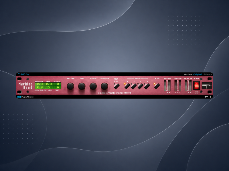Plugin Alliance SPL Machine Head拾音资源网 - 调音师VST插件 | 效果包 | 混音资源免费下载VST15