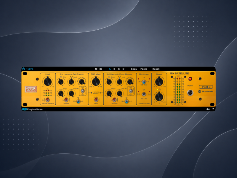 Plugin Alliance Vertigo VSM-3拾音资源网 - 调音师VST插件 | 效果包 | 混音资源免费下载VST15