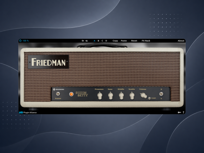 Plugin Alliance Friedman Buxom Betty拾音资源网 - 调音师VST插件 | 效果包 | 混音资源免费下载VST15