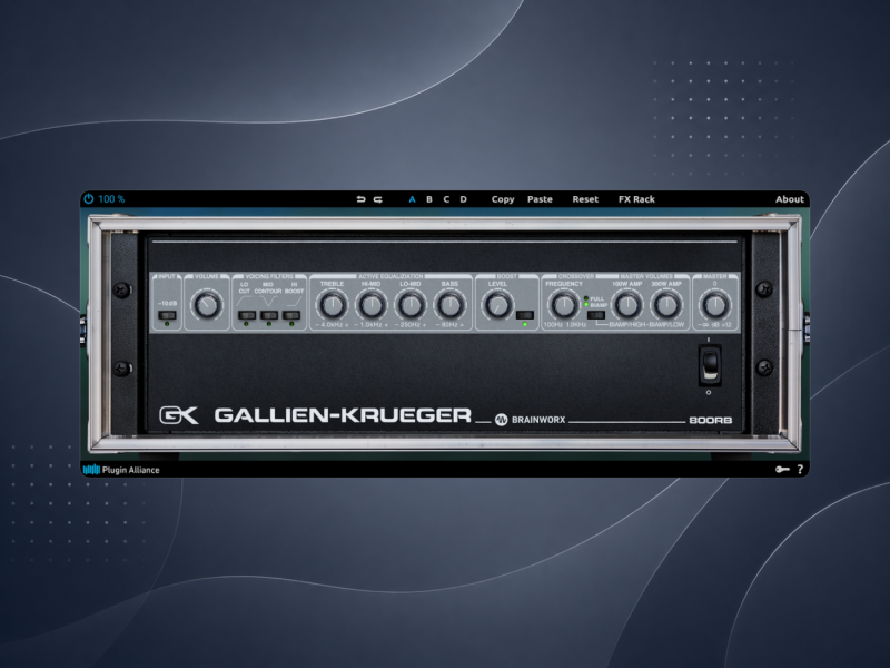Plugin Alliance Gallien Krueger 800RB拾音资源网 - 调音师VST插件 | 效果包 | 混音资源免费下载VST15