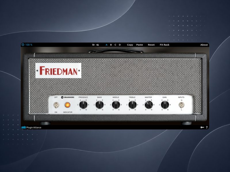 Plugin Alliance Friedman DS40拾音资源网 - 调音师VST插件 | 效果包 | 混音资源免费下载VST15