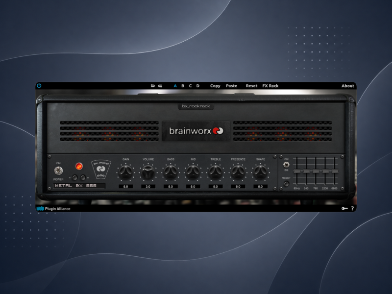 Plugin Alliance bx_rockrack V3拾音资源网 - 调音师VST插件 | 效果包 | 混音资源免费下载VST15