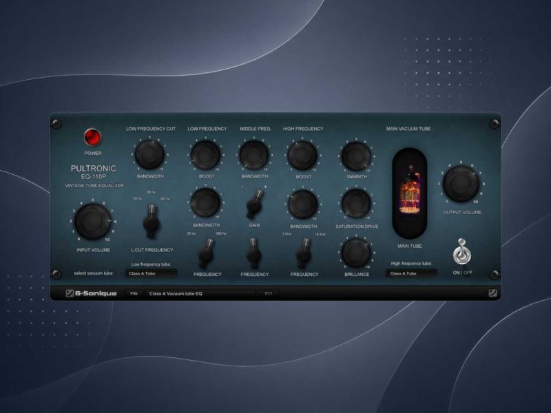 Pultronic EQ110P x64拾音资源网 - 调音师VST插件 | 效果包 | 混音资源免费下载VST15