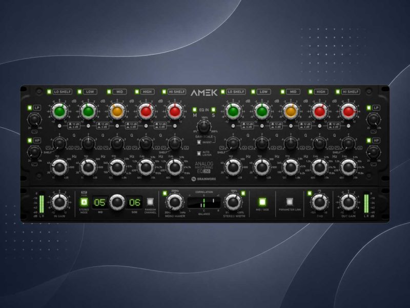 Plugin Alliance AMEK EQ 250拾音资源网 - 调音师VST插件 | 效果包 | 混音资源免费下载VST15