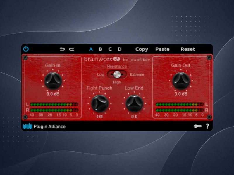 Plugin Alliance bx_subfilter拾音资源网 - 调音师VST插件 | 效果包 | 混音资源免费下载VST15