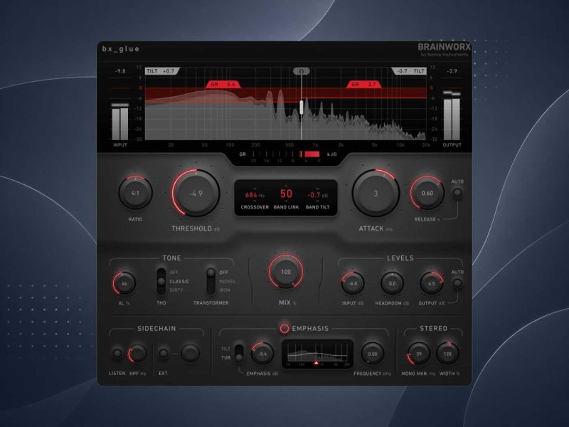 Plugin Alliance bx_glue拾音资源网 - 调音师VST插件 | 效果包 | 混音资源免费下载VST15